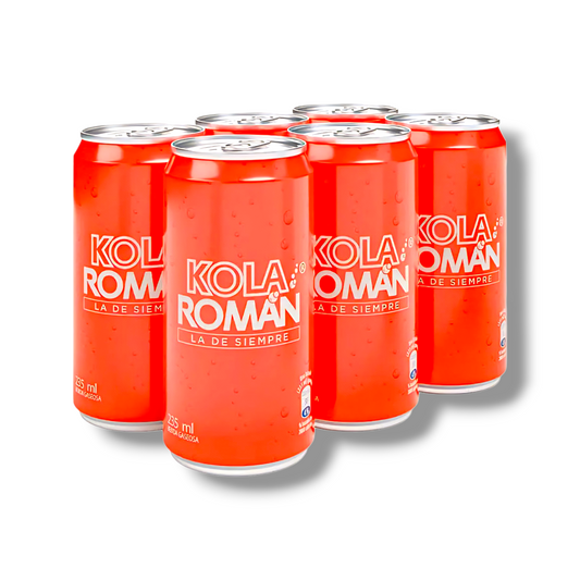 Kola Román 255ml Lata – Gaseosa Colombiana Clásica del Caribe