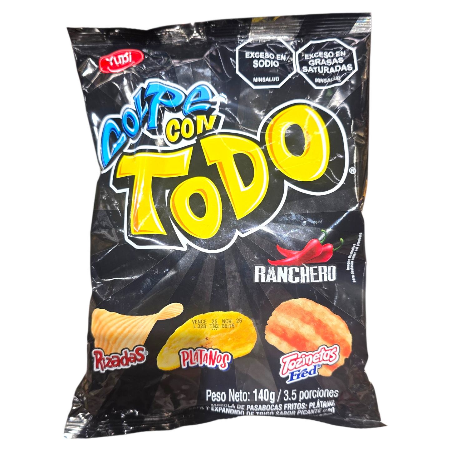 Golpe con Todo Ranchero – The Colombian snack mix that has everything