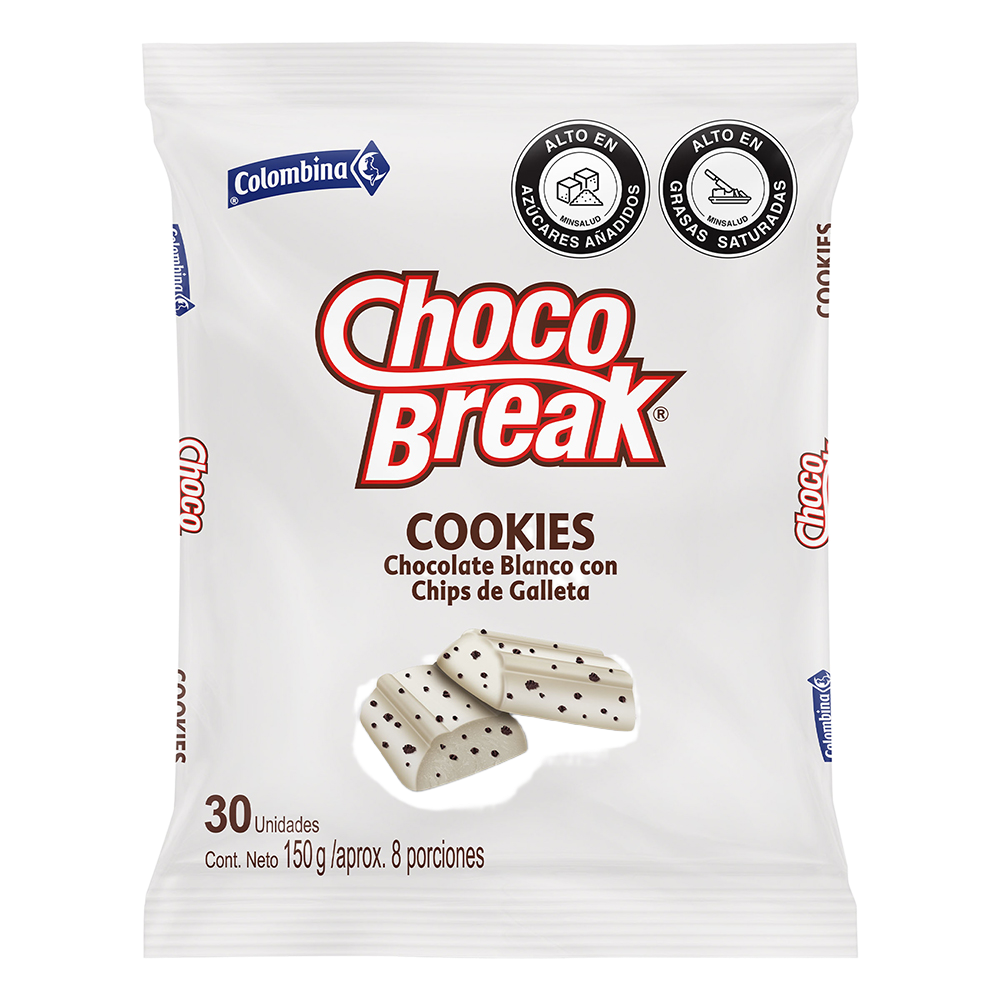 Chocobreak Cookies x30 Unidades