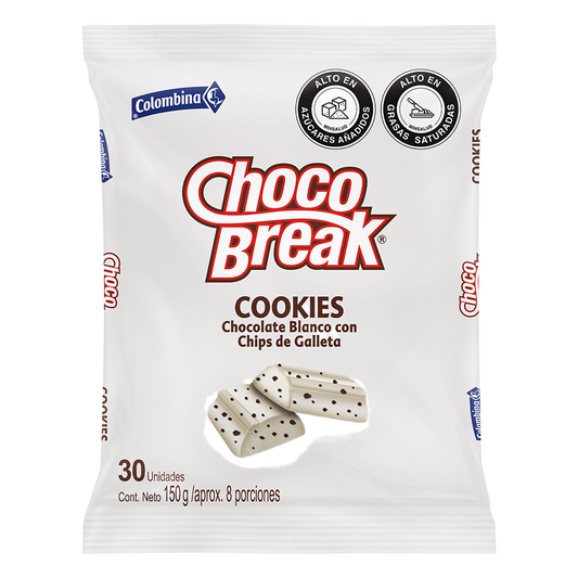 Chocobreak Cookies x30 Unidades