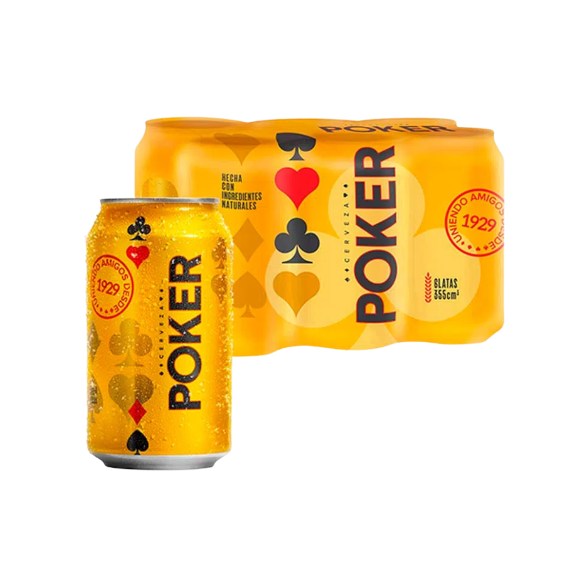 Poker 355ml SixPack