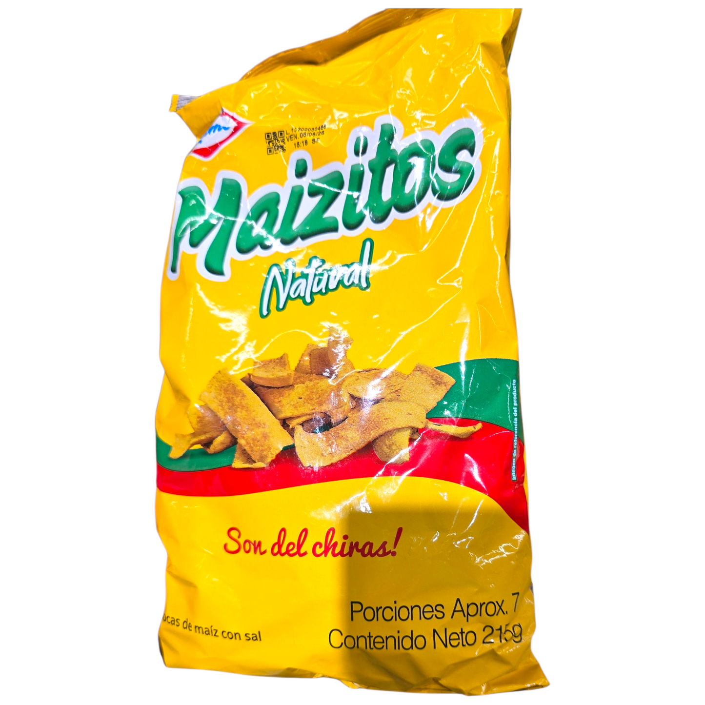 Maizitos Naturales 215g – Snack Crujiente de Maíz