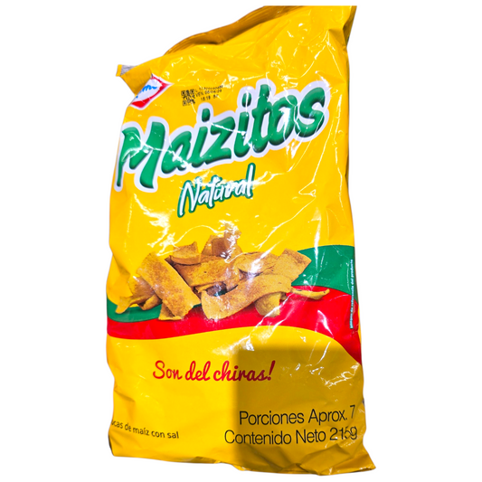 Maizitos Naturales 215g – Snack Crujiente de Maíz