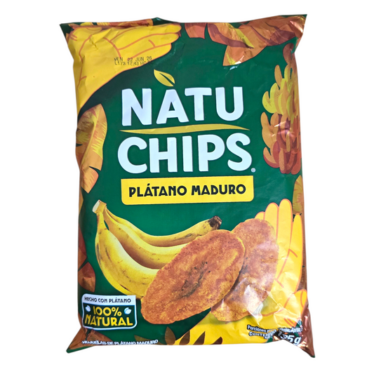 Natu Chips Maduritos – Crujiente sabor colombiano