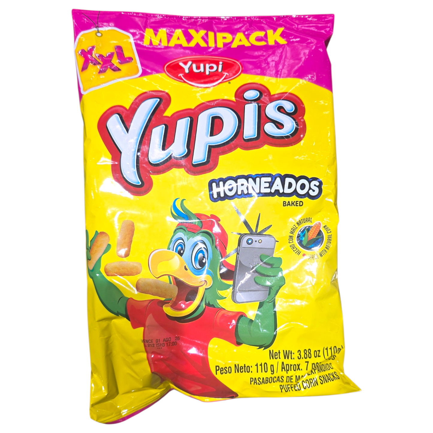 Yupis Baked XXL 110g – The classic Colombian snack that never disappoints