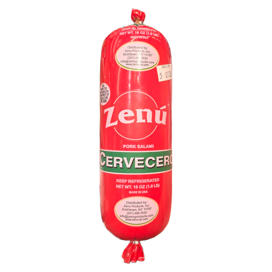 Zenu Salchichon Cervecero 16Oz
