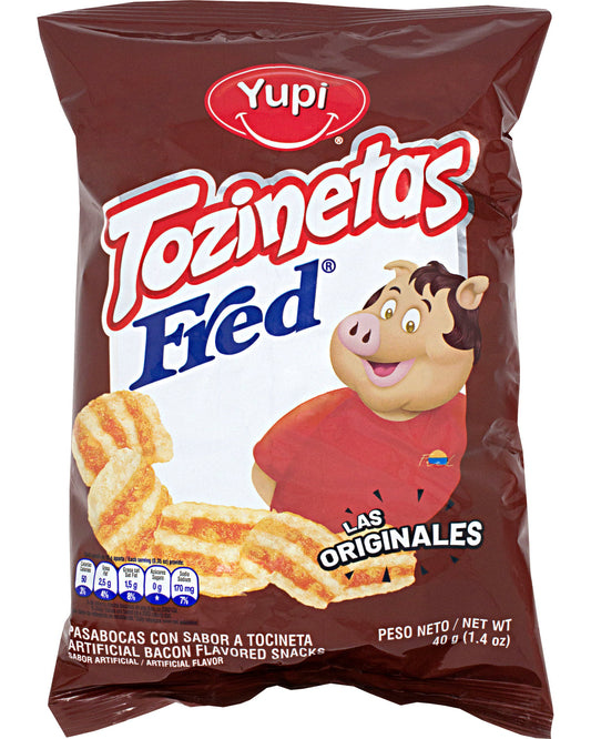 Yupi Tozinetas Fred x8 Unidades x40g