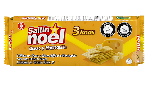 Galletas Saltin Noel Queso y Mantequilla