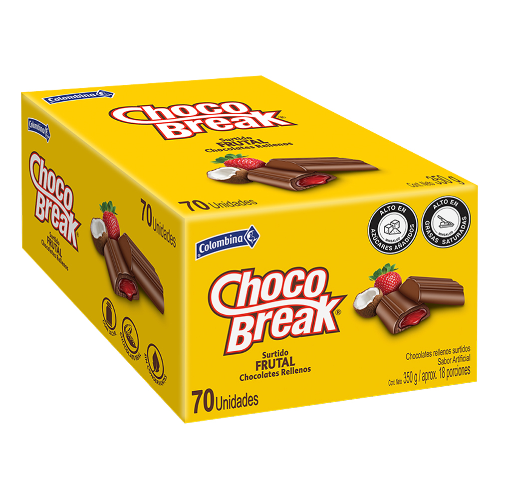 Choco Break Surtido Frutal – La Colombian Power