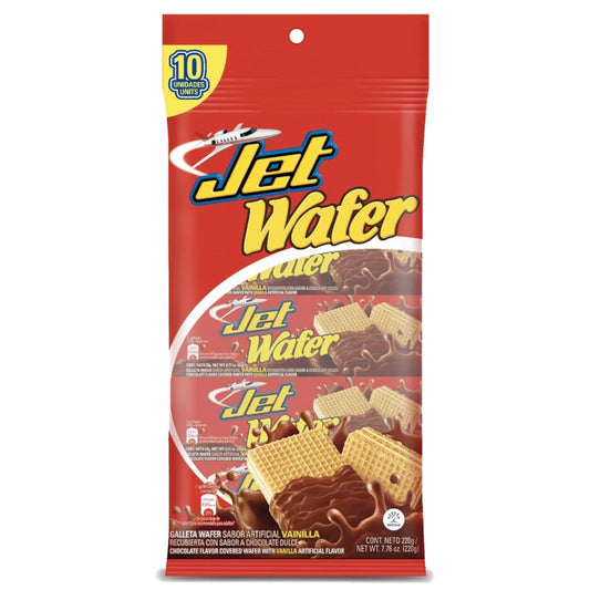 Galleta Wafer Jet x10 Unidades