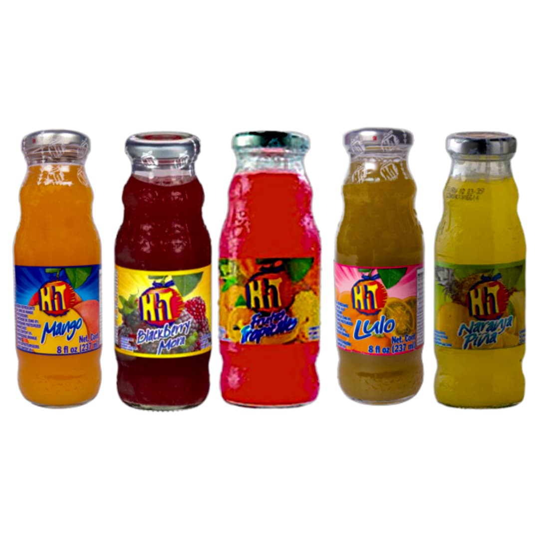 Hit Juice 237ml Personal Glass Bottle