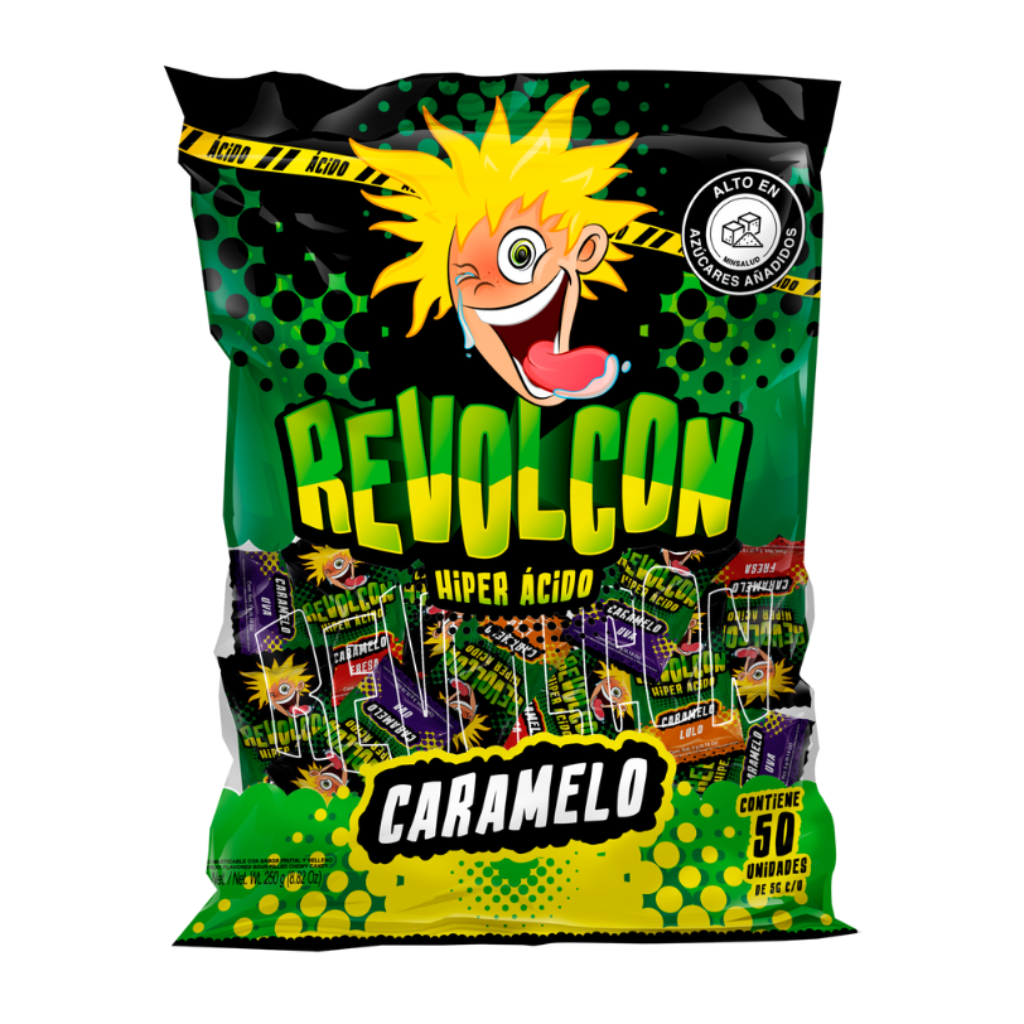 Caramelo Revolcon Oka Loka x50 Unidades