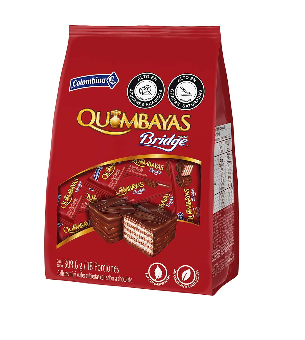 Galletas Wafer Bridge Quimbaya