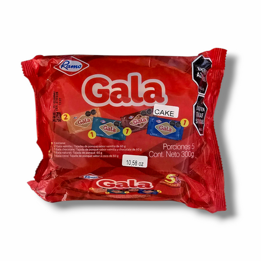 Ponque Gala x5 Unidades