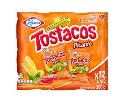 Tostacos Picantes x12 Unidades